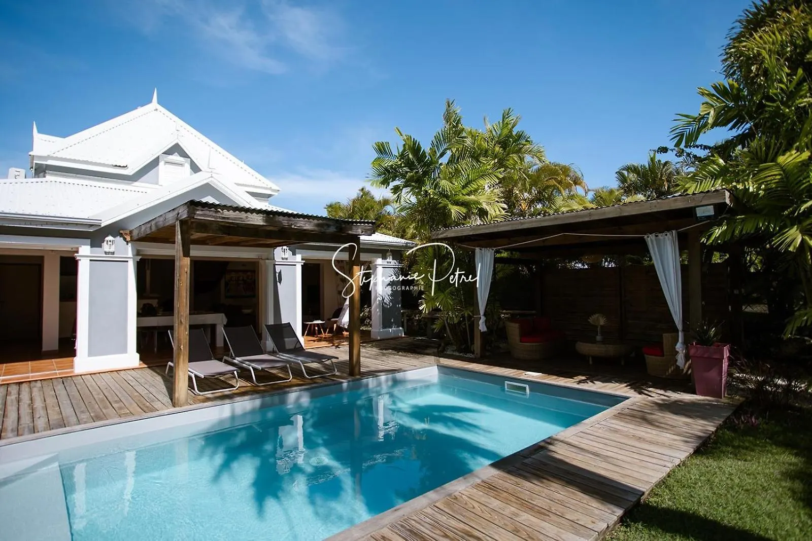 Villa Douceur Indigo Pour 6, Avec Piscine Et Citerne A Eau Saint-Francois  Guadeloupe